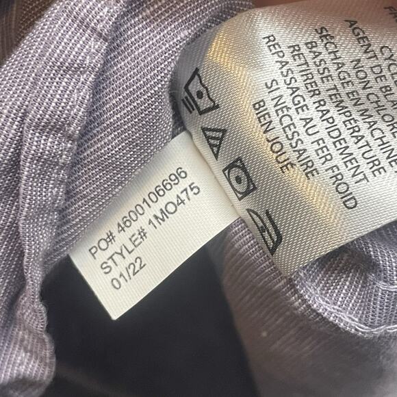 Travis Mathew Shirt Mens Medium Purple Studebaker Button Pocket Golf Casual - Picture 8 of 11